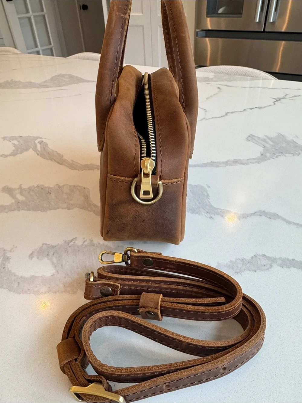 Portland Leather Goods Grace Doctor Bag mini small size